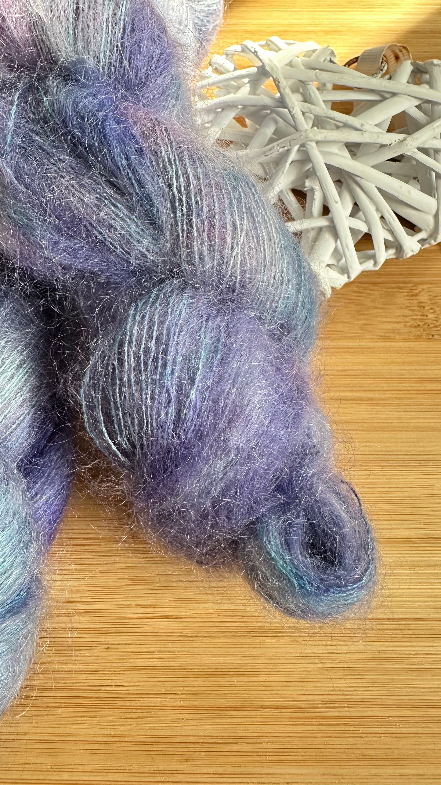 Mohair et Soie - Lagune enchantée