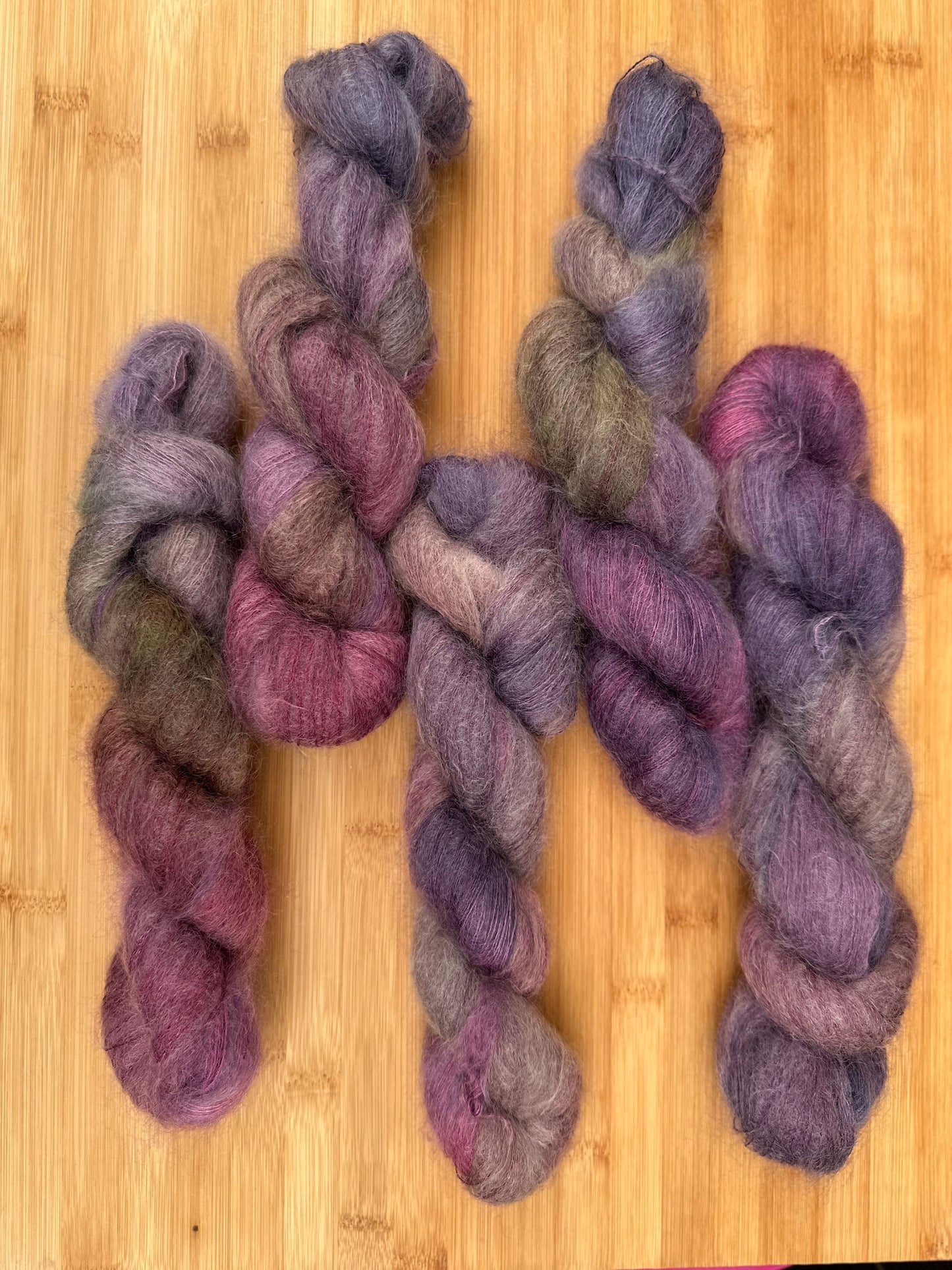 Mohair et Soie - Lilas