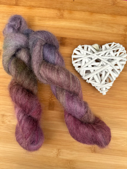 Mohair et Soie - Lilas