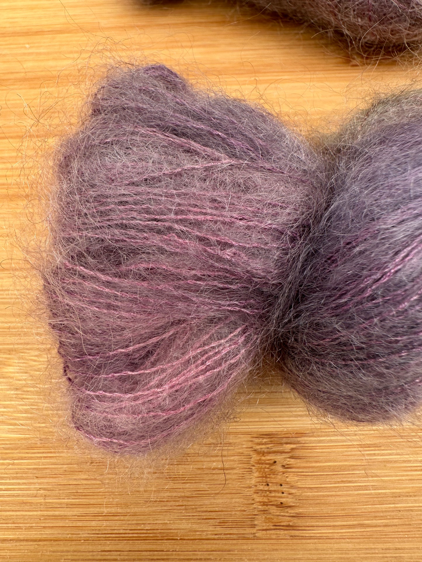 Mohair et Soie - Lilas