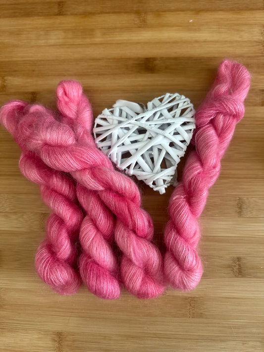 Mini Mohair et Soie - Barbe à papa