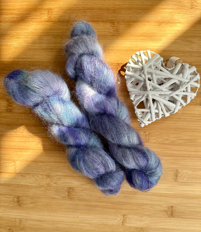 Mohair et Soie - Lagune enchantée