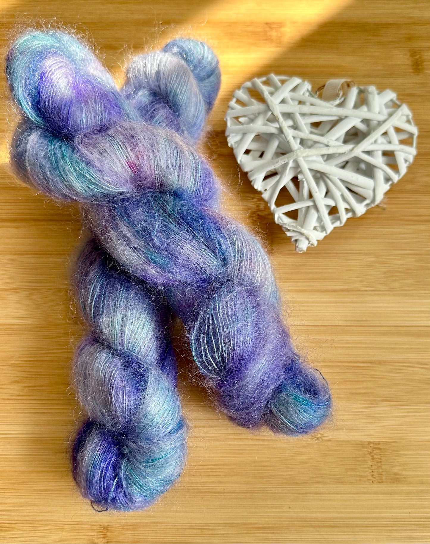 Mohair et Soie - Lagune enchantée