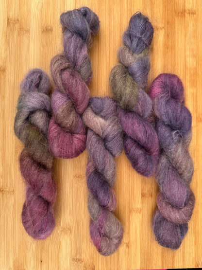 Mohair et Soie - Lilas