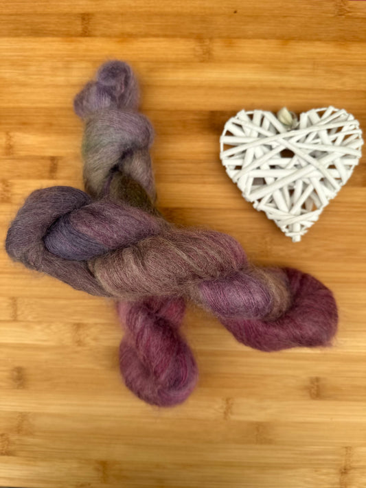 Mohair et Soie - Lilas